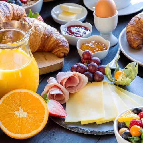Ontbijttafel bourg.
