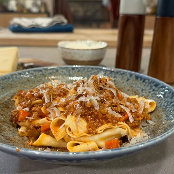 Pasta bolognese v/d chef