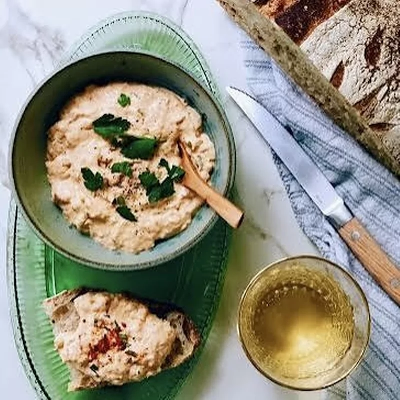 Zalmsalade v/d chef