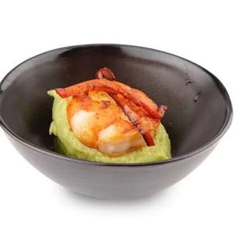 Scampi wok tartaar