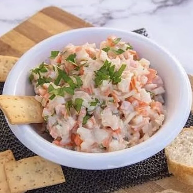Krabsalade v/d chef