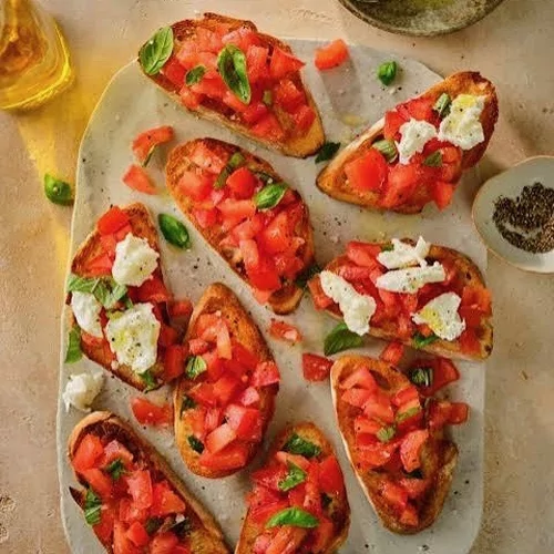 Bruchetta tomaat . f