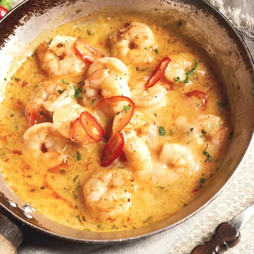 Scampi v/d chef . f