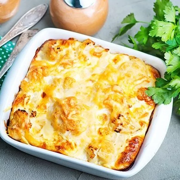 Lasagne scampi wok
