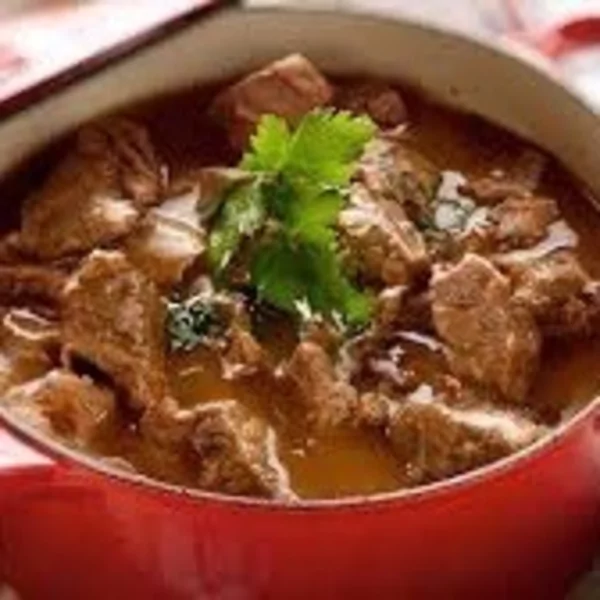 Rundstoofvlees Luikse siroop